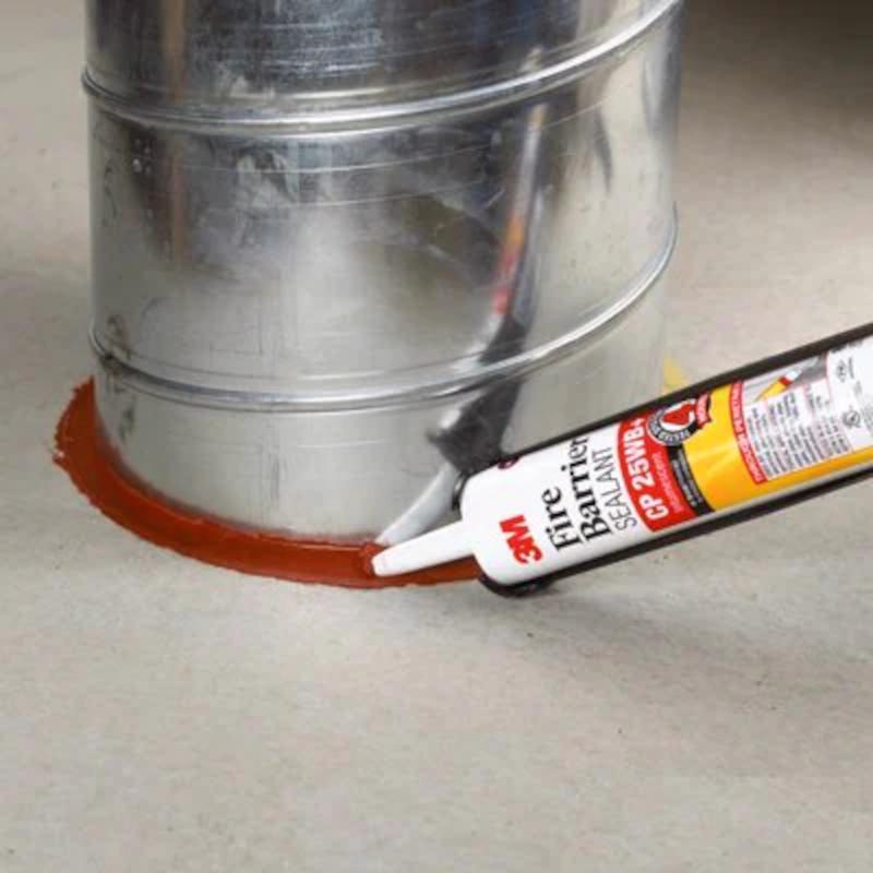 3M Fire Barrier Red Intumescent Fire Stop Sealant 10.1 oz
