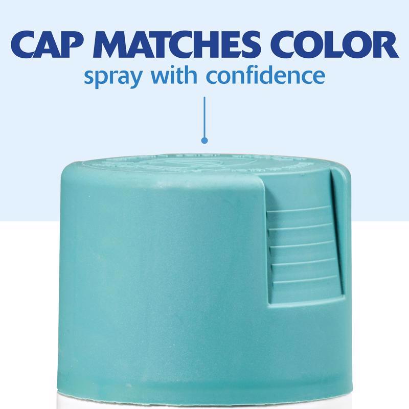Rust-Oleum Painter's Touch 2X Ultra Cover Satin Vintage Teal Paint+Primer Spray Paint 12 oz