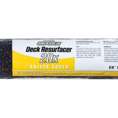 Rust-Oleum RockSolid Deck Resurfacer Honeycomb 9 in. W X 3/8 in. Paint Roller Cover