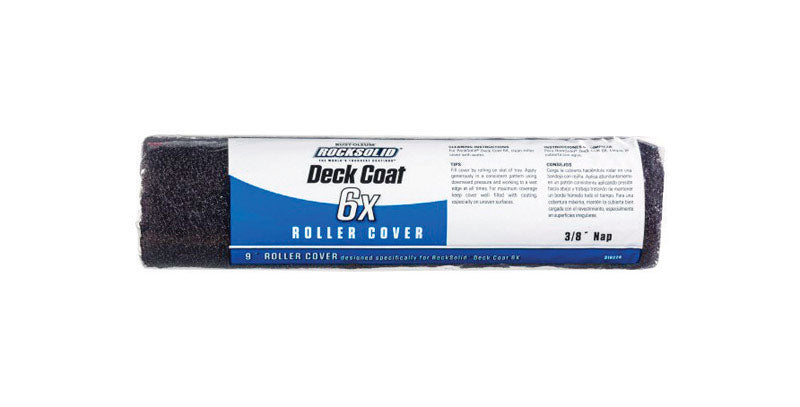 Rust-Oleum RockSolid Deck Coat Honeycomb 9 in. W X 3/8 in. Paint Roller Cover