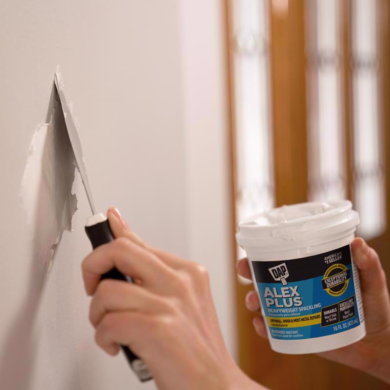 DAP Alex Plus Ready to Use White Spackling Compound 1 pt