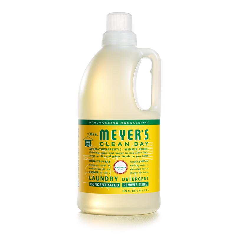 Mrs. Meyer's Clean Day Honeysuckle Scent Laundry Detergent Liquid 64 oz