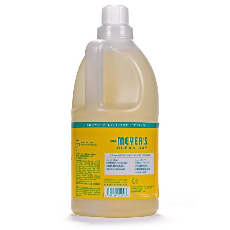 Mrs. Meyer's Clean Day Honeysuckle Scent Laundry Detergent Liquid 64 oz