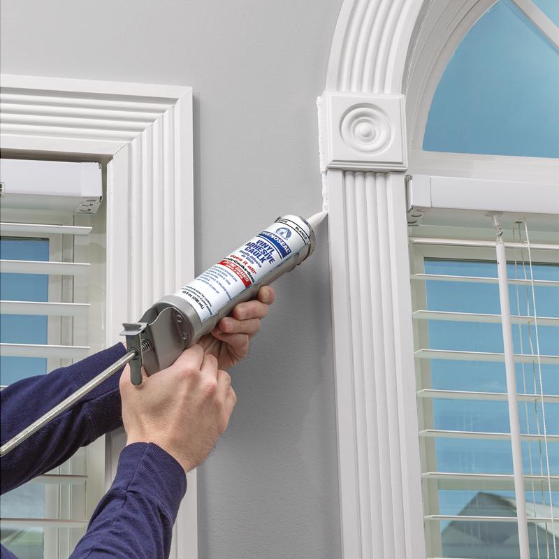 Phenoseal Does It All White Vinyl Kitchen and Bath Adhesive Caulk 10 oz