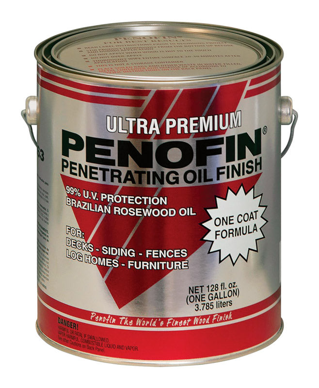 Penofin Transparent Mission Brown Oil-Based Solid Color Acrylic Deck Stain 1 gal