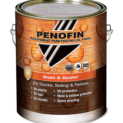 Penofin Transparent Matte Mission Brown Alkyd Stain and Sealer 1 gal