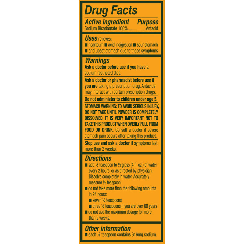 Arm & Hammer Baking Soda No Scent Cleaner and Deodorizer Powder 1 lb