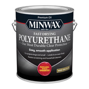 Minwax Semi-Gloss Clear Oil-Based Fast-Drying Polyurethane 1 gal