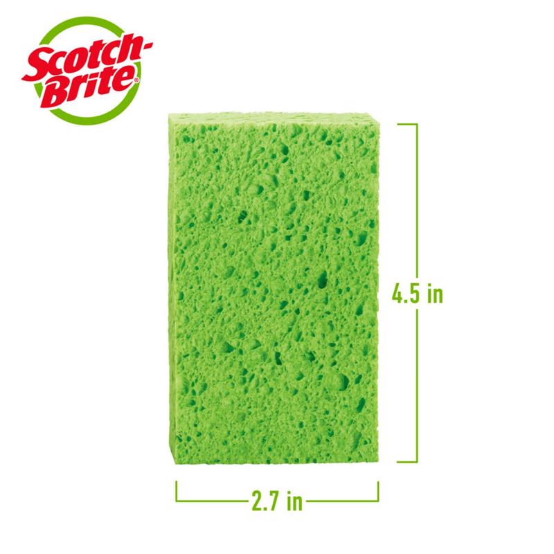 Scotch-Brite Medium Duty Sponge For Multi-Purpose 4 pk