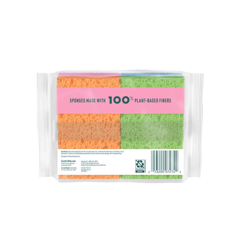 Scotch-Brite Medium Duty Sponge For Multi-Purpose 4 pk