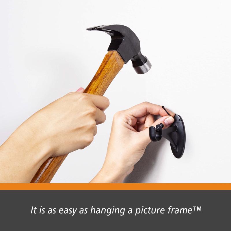 Kenney Fast Fit Matte Black Fast Fit Lilly Curtain Rod 36 in. L X 66 in. L