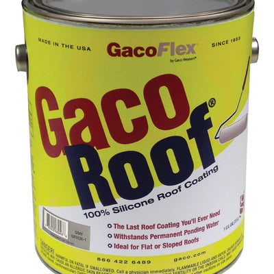 GacoFlex Gray Silicone Roof Coating 1 gal