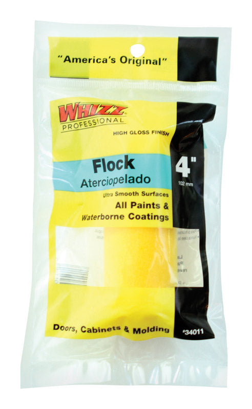 Whizz Flock 4 in. W X 1/2 in. Mini Paint Roller Cover