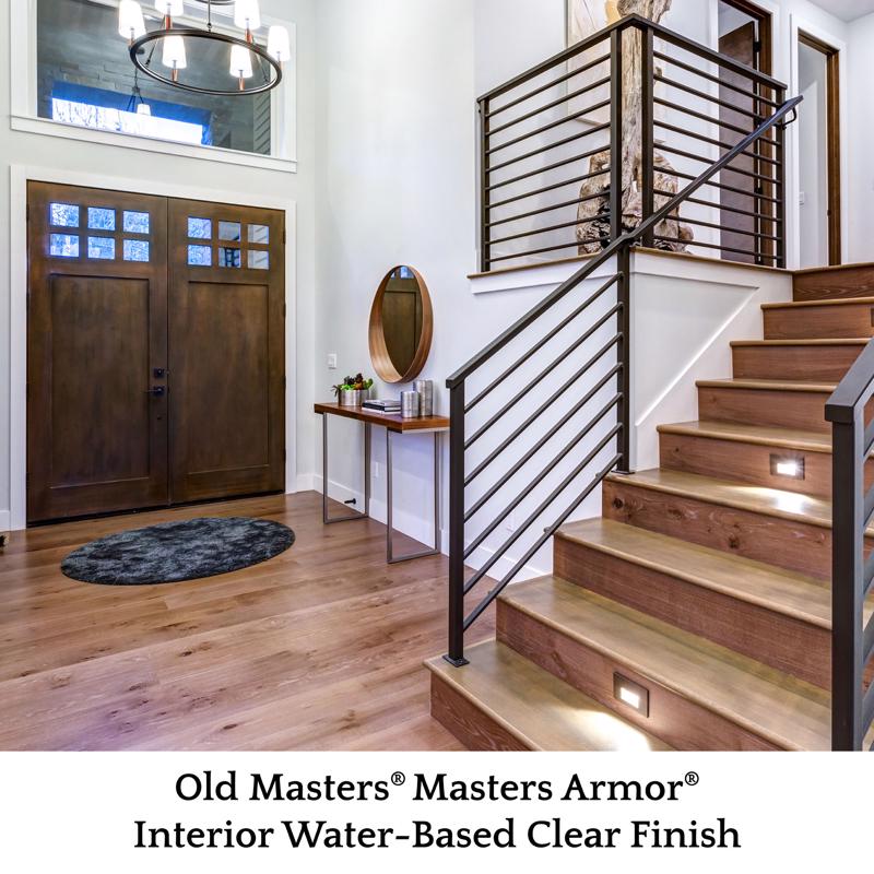Old Masters Masters Armor Satin Clear Water-Based Floor Finish 1 qt