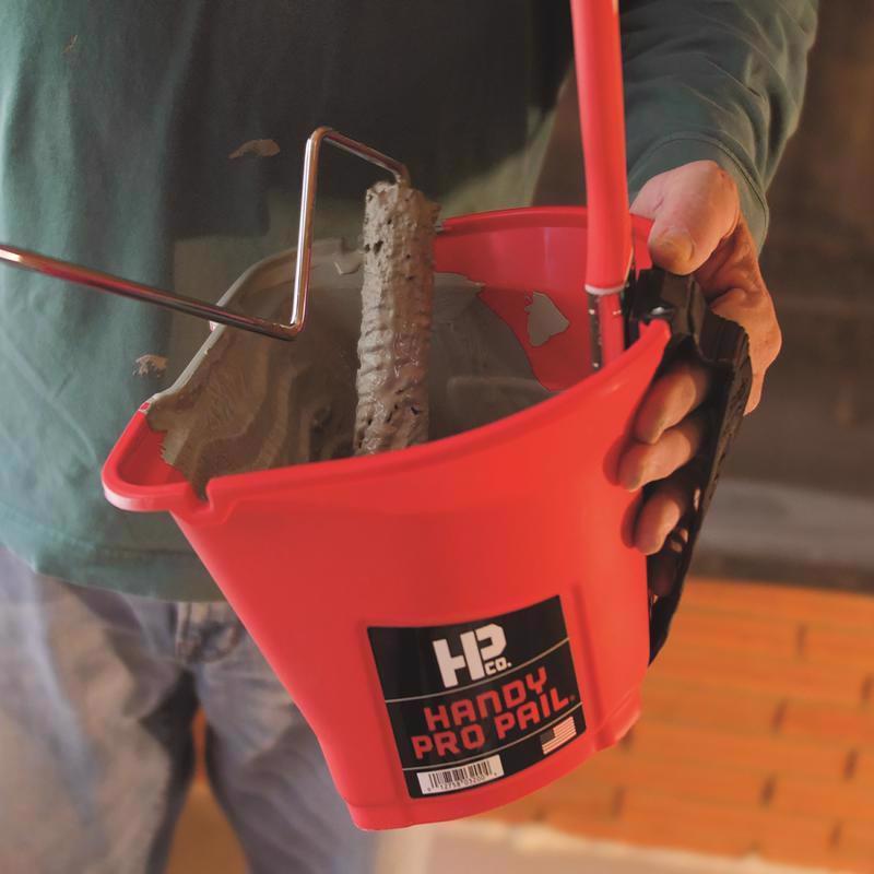 Handy Pro Red 1/2 gal Paint Pail