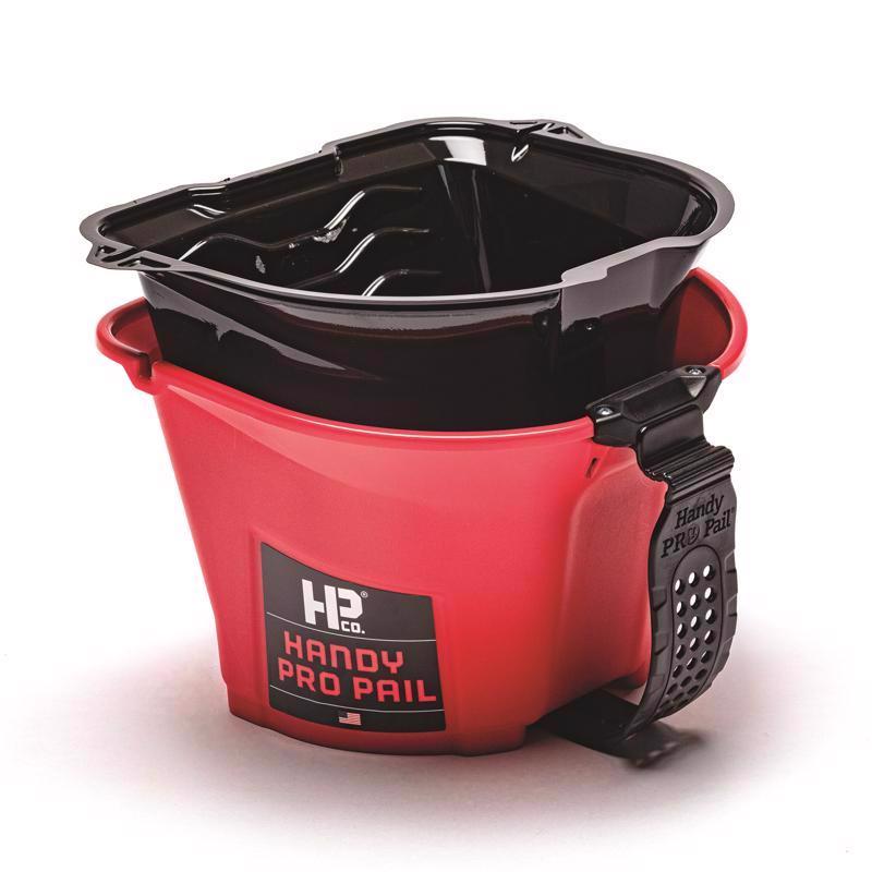 Handy Pro Red 1/2 gal Paint Pail