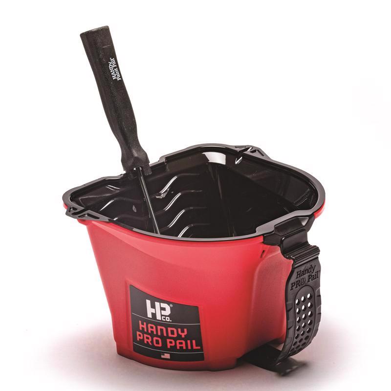 Handy Pro Red 1/2 gal Paint Pail