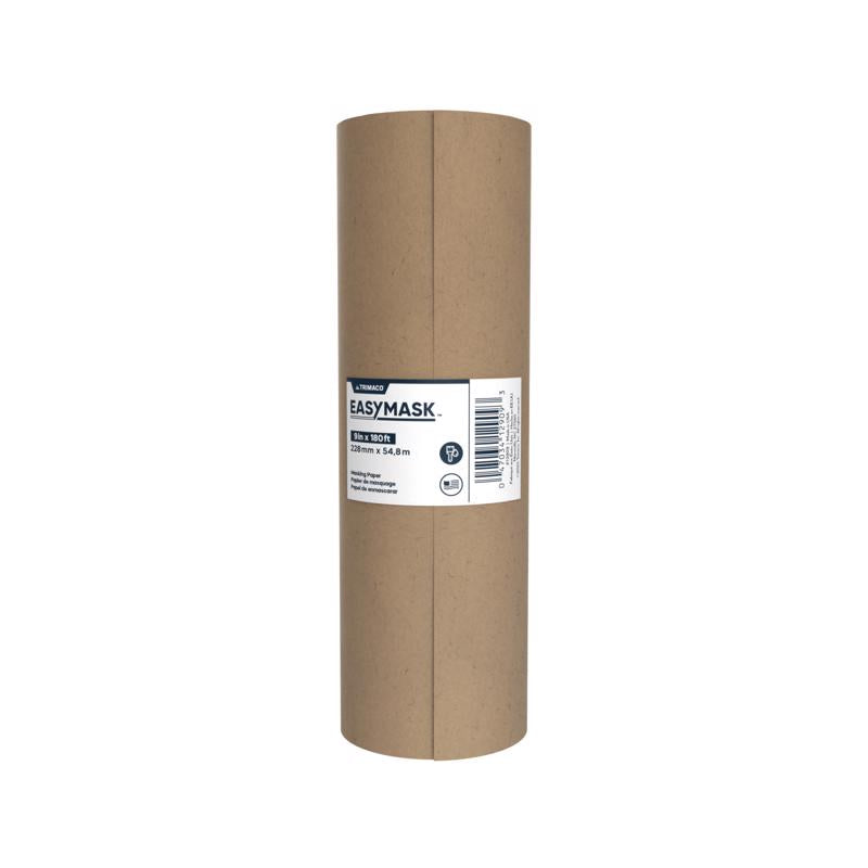 Trimaco 9 in. W X 180 ft. L Paper Masking Paper