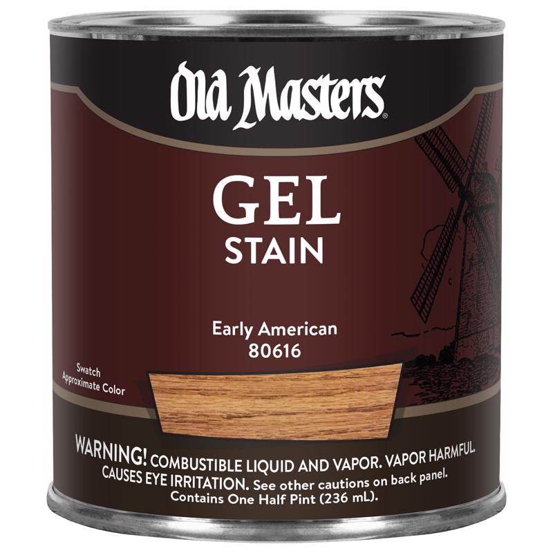 Old Masters Semi-Transparent Early American Oil-Based Alkyd Gel Stain 1/2 pt