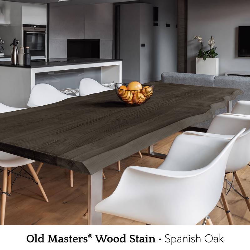 Old Masters Semi-Transparent Spanish Oak Oil-Based Alkyd Gel Stain 1 qt