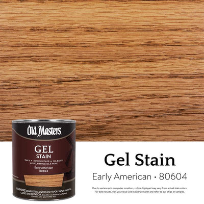 Old Masters Semi-Transparent Early American Oil-Based Alkyd Gel Stain 1 qt