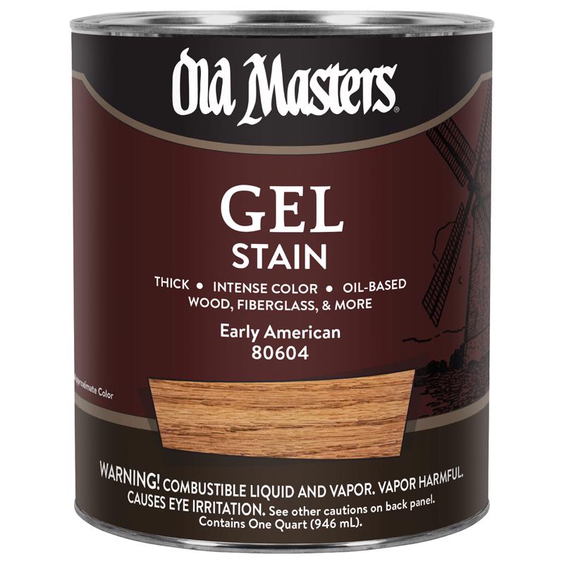 Old Masters Semi-Transparent Early American Oil-Based Alkyd Gel Stain 1 qt