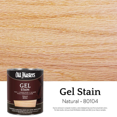 Old Masters Semi-Transparent Natural Oil-Based Alkyd Gel Stain 1 qt