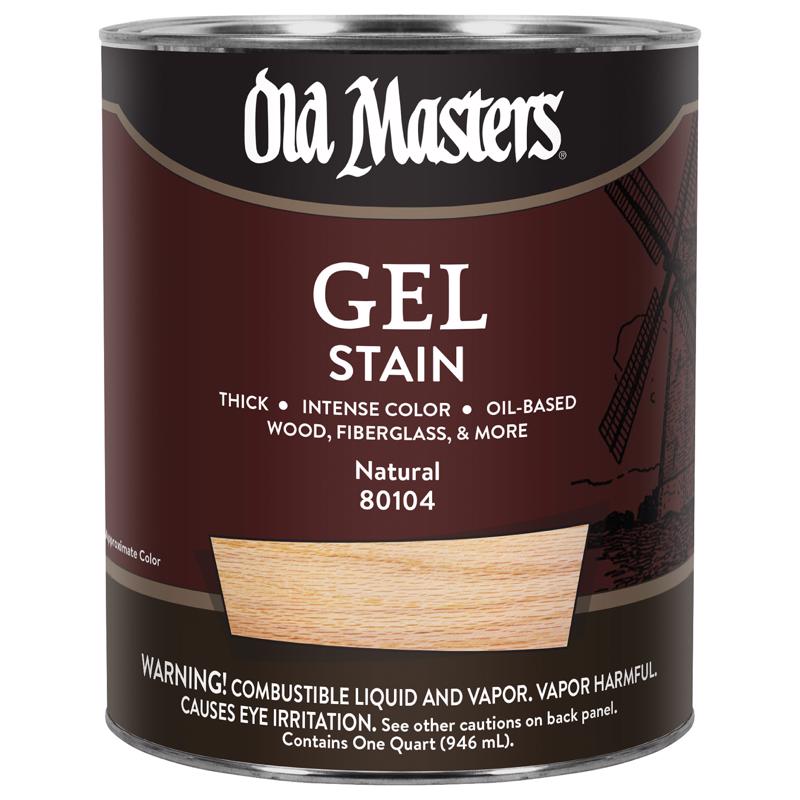 Old Masters Semi-Transparent Natural Oil-Based Alkyd Gel Stain 1 qt