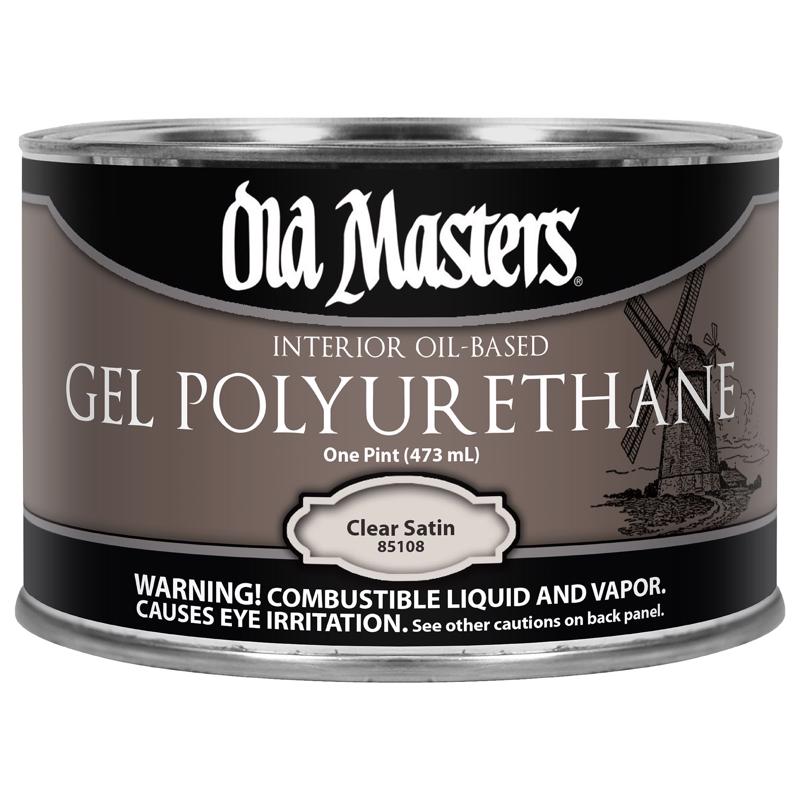 Old Masters Satin Clear Oil-Based Polyurethane 1 pt