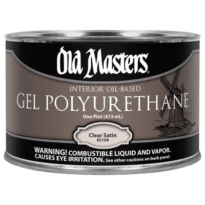 Old Masters Satin Clear Oil-Based Polyurethane 1 pt