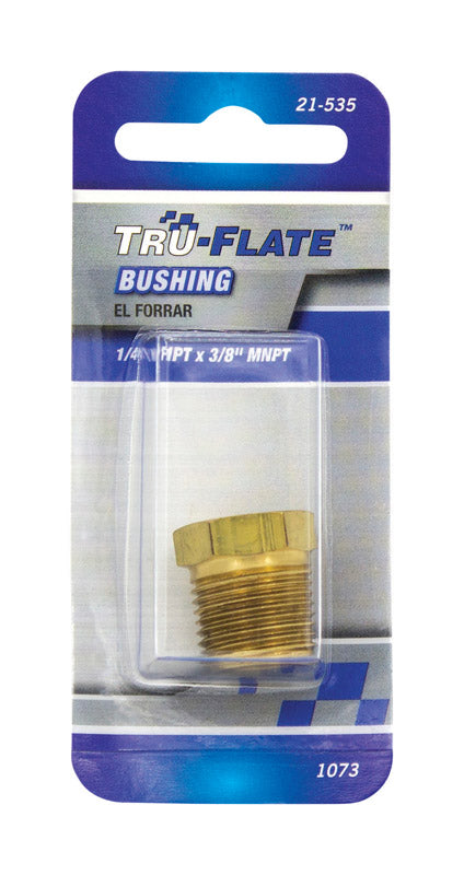 Tru-Flate Brass Bushing 1/4 in. 3/8 in.