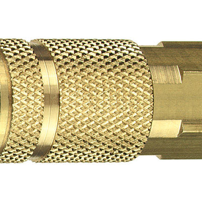 Tru-Flate Brass Aro Style Coupler 1/4 in. Female