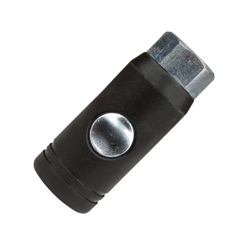 Tru-Flate Steel Safety Coupler 1/4 in. Female