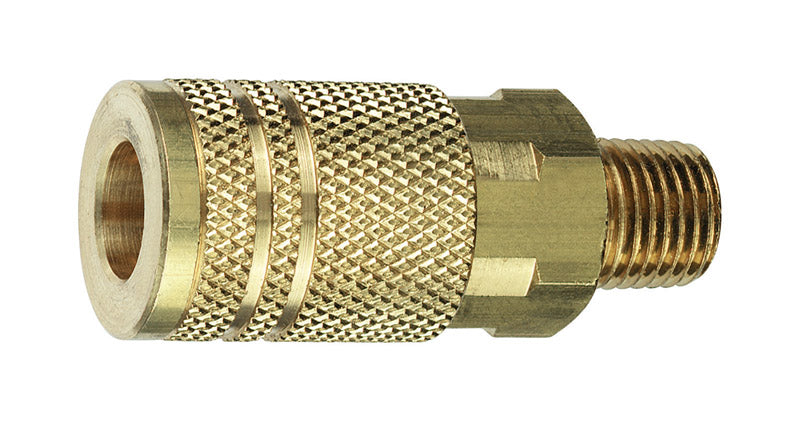 Amflo Brass 1/4 in. I/M Style Coupler 1/4 in. Male