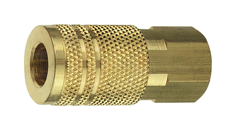 Amflo Brass 1/4 in. I/M Style Coupler 3/8 in. Female