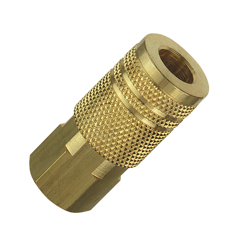 Amflo Brass 1/4 in. I/M Style Coupler 3/8 in. Female