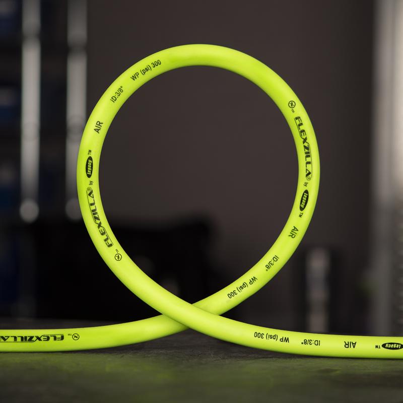 Legacy Flexzilla Pro 50 ft. L X 1/4 in. D Hybrid Polymer Air Hose 300 psi Zilla Green