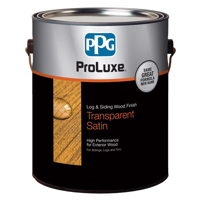 ProLuxe Log and Siding Transparent Satin Dark Oak Oil-Based Wood Finish 1 gal