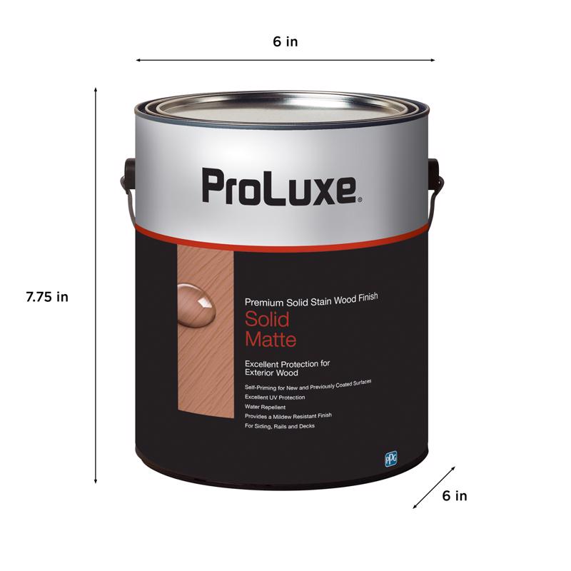 ProLuxe Rubbol Solid Low Luster Deep Tint Base Acrylic Wood Stain 1 gal
