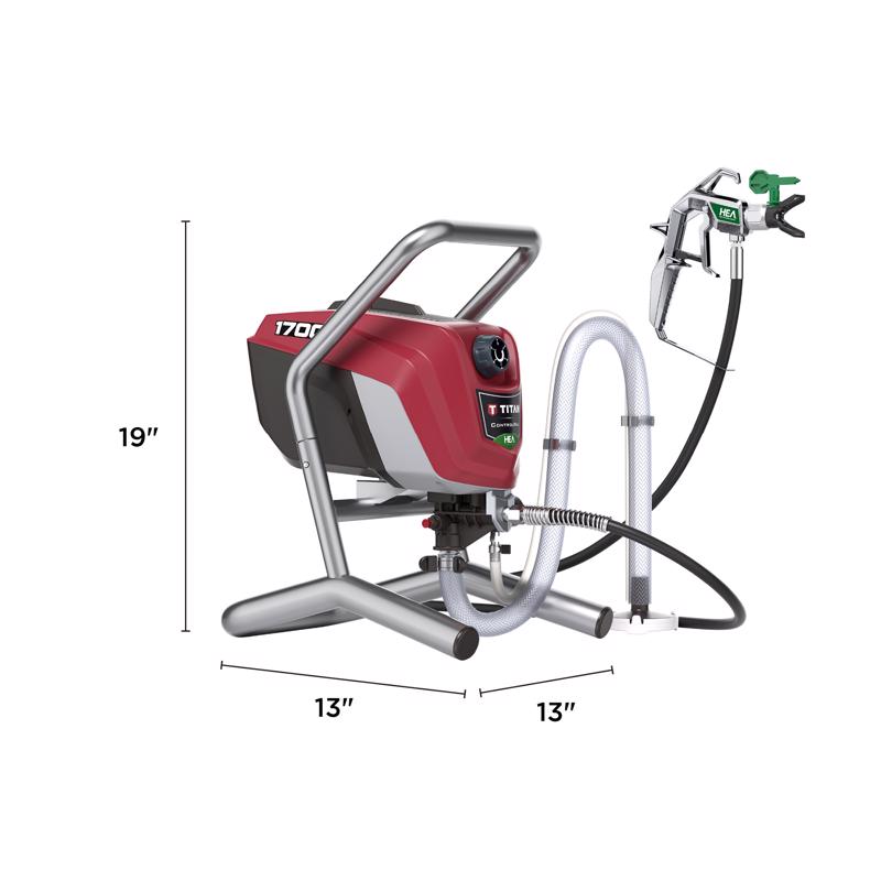 Titan ControlMax 1700 1500 psi Metal High-Efficiency Airless Sprayer