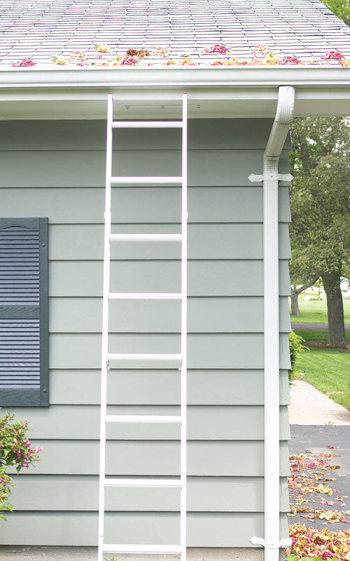 Werner 16 ft. H Aluminum Extension Ladder Type III 200 lb. capacity