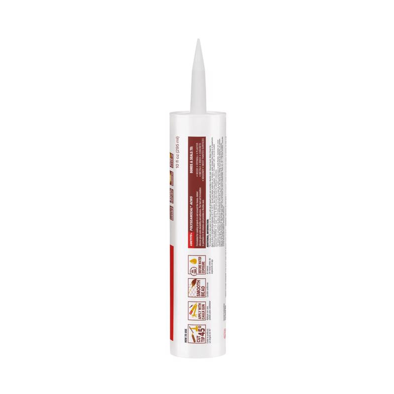 Loctite Polyseamseal White Acrylic/Silicone Multipurpose Caulk Sealant 10 oz
