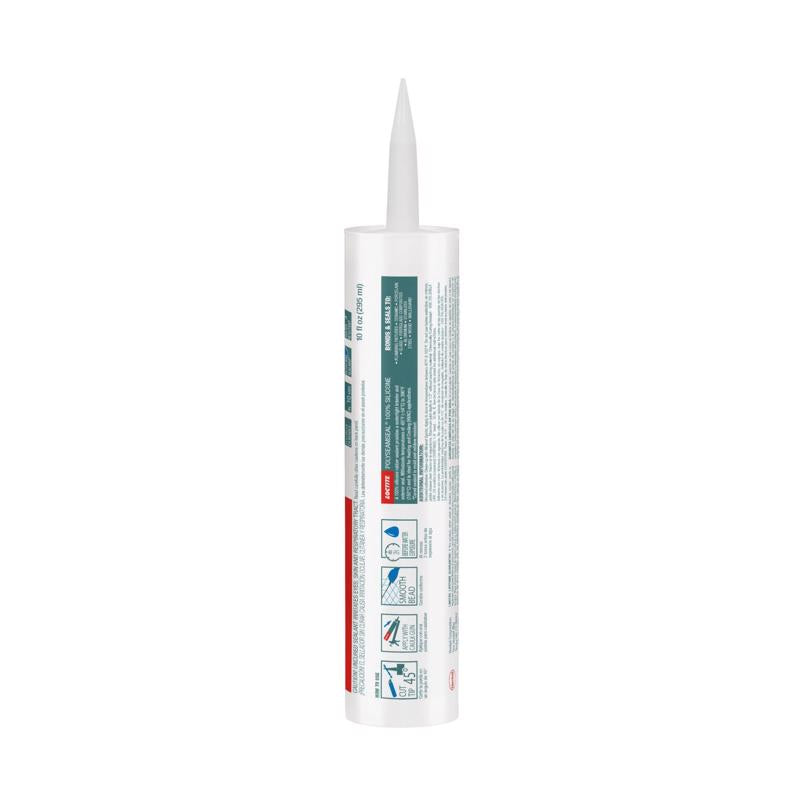 Loctite Polyseamseal Clear Silicone Multipurpose Sealant 10 oz
