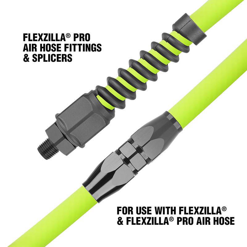 Legacy Flexzilla Anodized Aircraft Aluminum Reusable End 3/8 in. Male