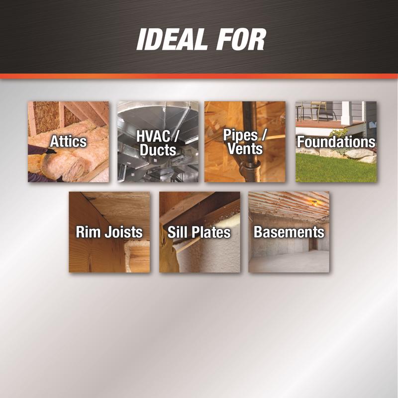 Touch 'n Foam Max Fill Tan Polyurethane Foam Sealant 20 oz