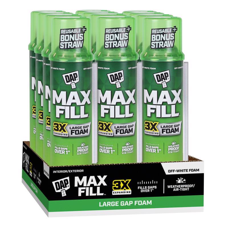Touch 'n Foam Max Fill Tan Polyurethane Foam Sealant 20 oz