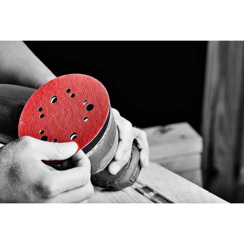 Diablo 5 in. Ceramic Blend Hook and Lock Sanding Disc 320 Grit Super Fine 15 pk
