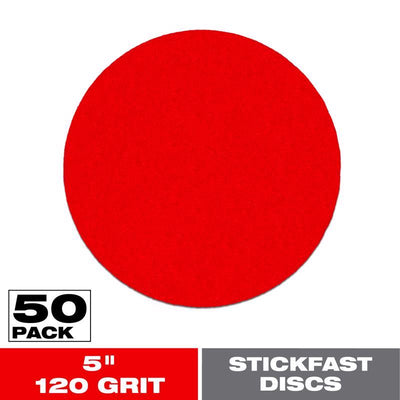 Diablo StickFast 5 in. Ceramic Blend Adhesive Sanding Disc 120 Grit Fine 50 pk