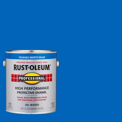Rust-Oleum Professional Indoor and Outdoor Safety Blue Protective Paint 1 gal
