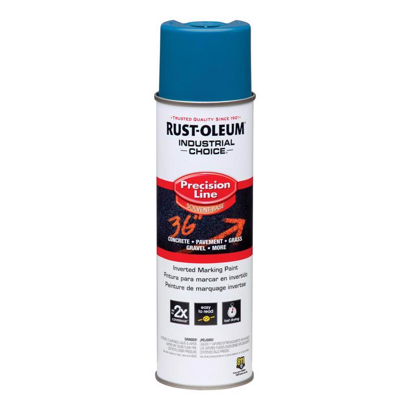 Rust-Oleum Industrial Choice Blue Inverted Marking Paint 17 oz